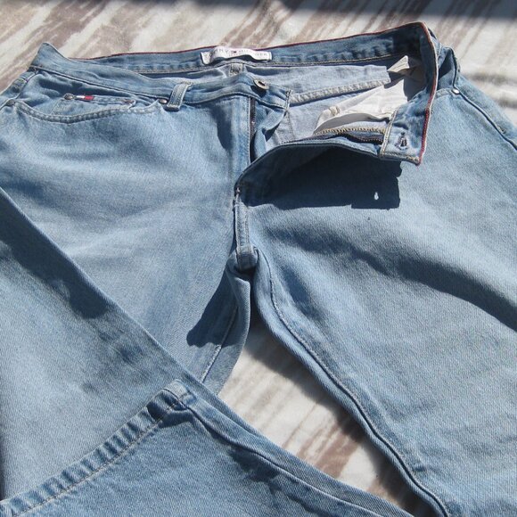 Tommy Hilfiger Ladies Straight Blue Jeans size 10 - Picture 4 of 10
